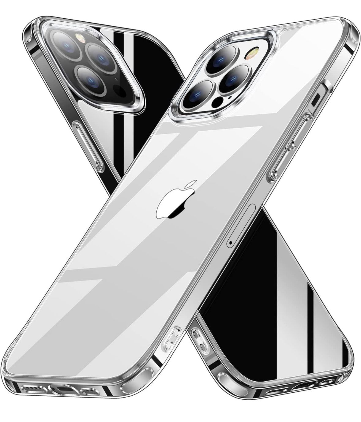 Shockproof iPhone 13 pro Case, Non-Yellowing, 15FT Military Grade Drop Protection, Scratch-Resistant