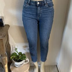 American  Eagle  jeans size 2 mom jeans used like new