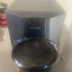 Sharp CP-SW1050P Speaker/ Subwoofer 