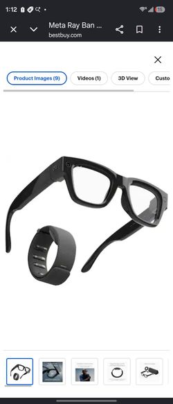 Rayban Meta Display