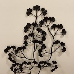 Large (45" x 29.5") METAL WALL ART - posted price is firm.