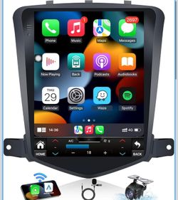 4Core + 64GB Android 15 Upgrade Car Radio for Chevrolet Chevy Cruze 2009-2015: 10.4 Inch 1024 * 768 HD IPS Tesla Style Touchscreen Stereo Wireless Car