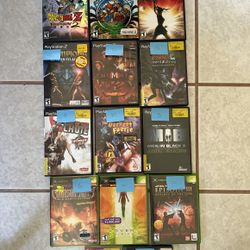 Ps2/Xbox/PSP/GameCube games