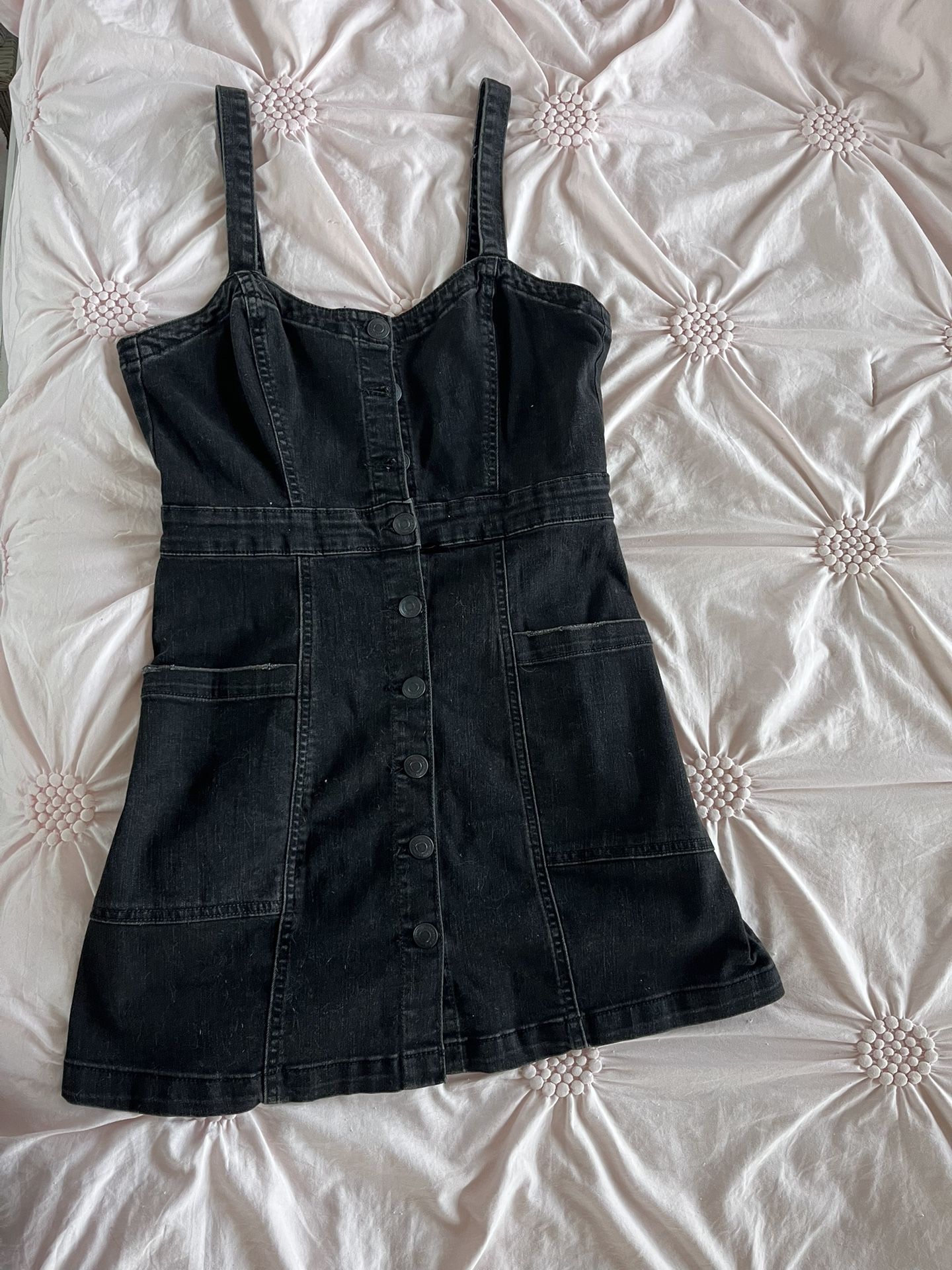 Black Denim Dress