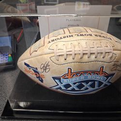 One of a kind Super Bowl Football