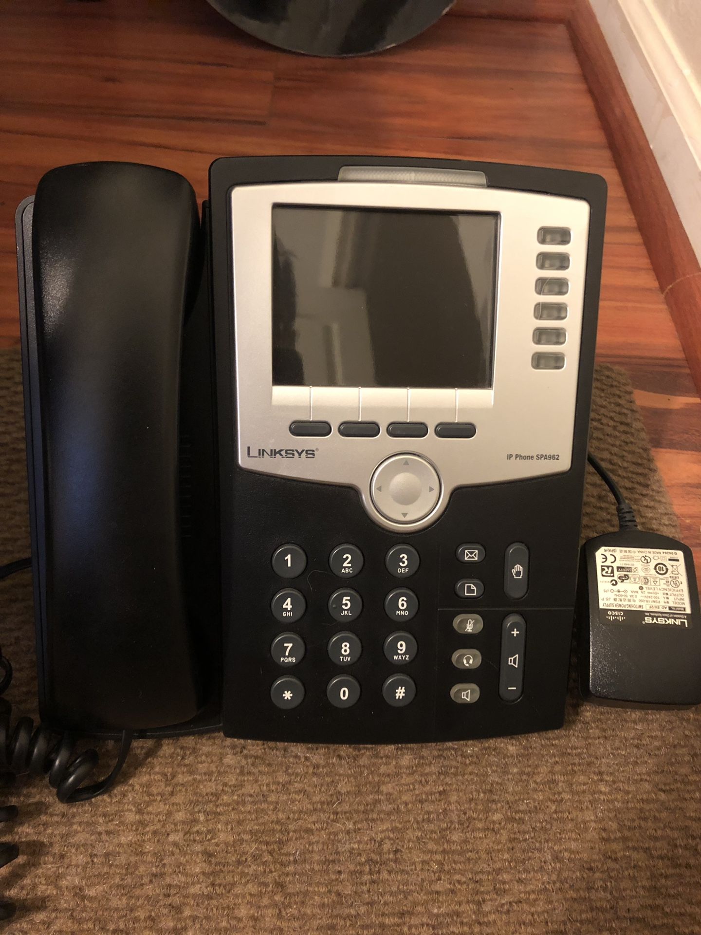 Cisco linksys spa962 office voip phone