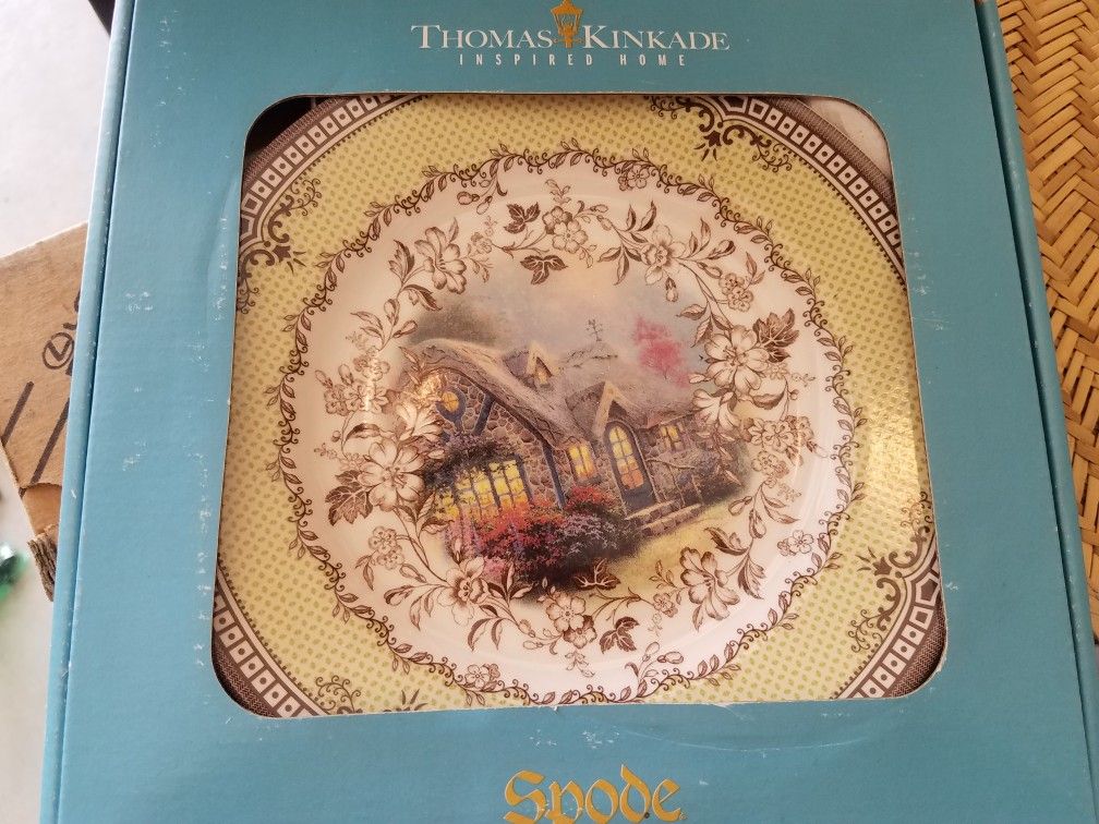 Thomas kinkade plates set of 4