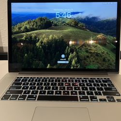 MacBook Pro with Retina Display 15 Inch