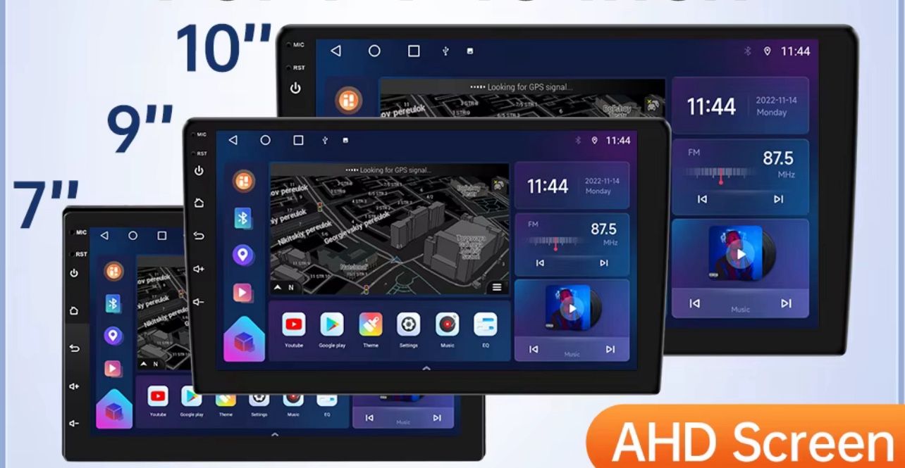 Brand New 7” 9” 10” CarPlay Smart Radio