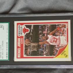 Graded Michael Jordan Card SGC92- Need Gone Today