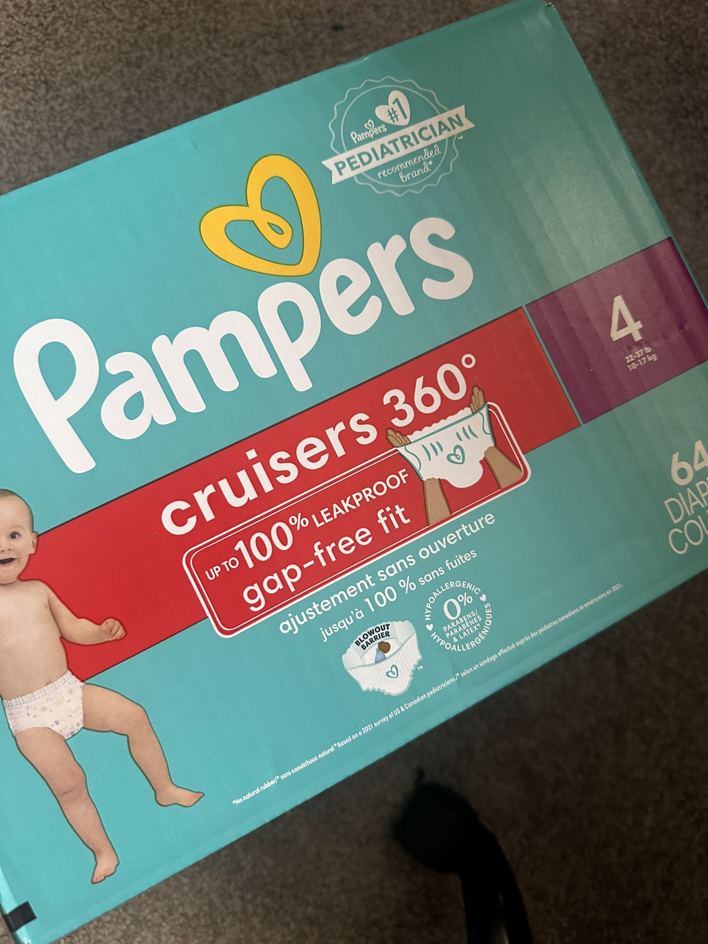 Pampers Cruisers 360 Size 4