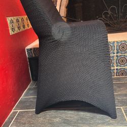 Black Chair Covers (x4)