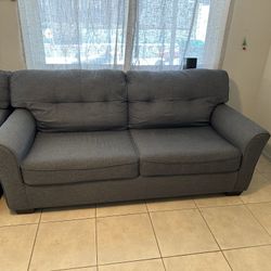 Sofabed And Loveseat Sofa Couch Gray