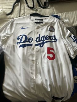 Nike LA Dodgers #5 World Series Jersey