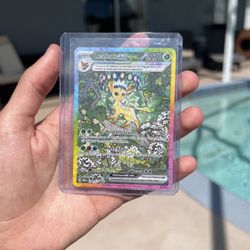 Pokemon Prismatic Leafeon Ex SIR