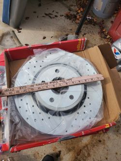 Dodge duringo, Dodge Charger, Dodge Challenger 2 Drill and slot it Rotors