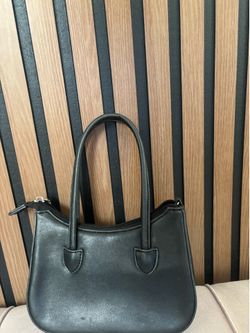 Small vintage black purse