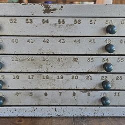 Drill Bit Cabinet Toll Box