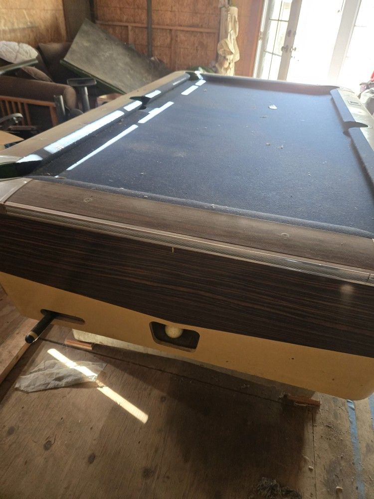 Antique Pool Table