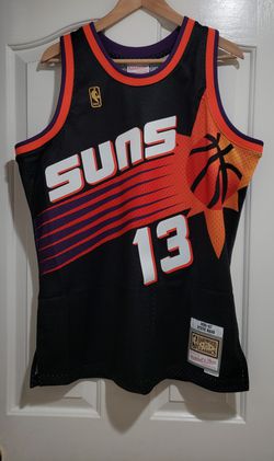 Mitchell & Ness Men's NBA Phoenix Suns Steve Nash Swingman Jersey Large / Black