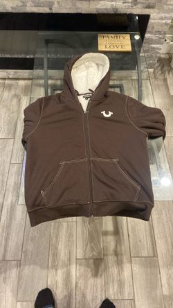BUDDHA SEAL ZIP HOODIE SIZE LARGE PICKUP ONLY