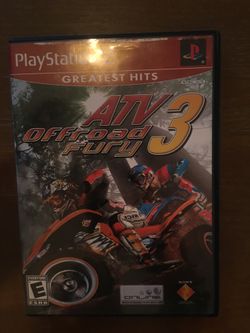 Sony PlayStation ps2 atv off-road fury 3
