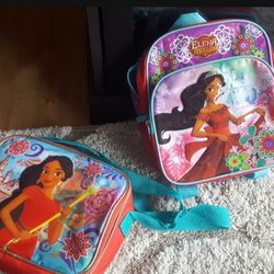 Elena of Avalor lunch box & backpack