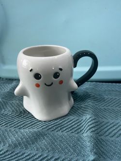Ceramic Ghost Shaped Halloween Mug
