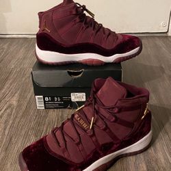 Jordan 11’s Heiress “Night Maroon”