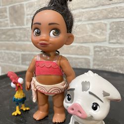 Baby Moana, Baby Pua & Hei Hei 