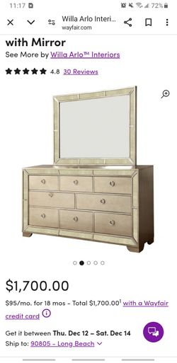8 Drawer With Mirror
