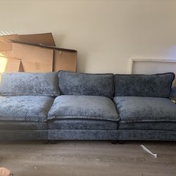 Dark Blue Couch