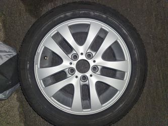 Bmw Spare Rim And Tire