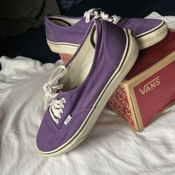 Size 11.5 Purple Vans