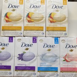 Dove 6 pack bar soap