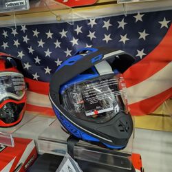 Motorcycle Adventure Helmet Super Moto Helmet Brand New Specials  Right Now Size Extra Large $150