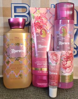Bath & Body Works Disney Princess Collection 4-ct ~ Aurora