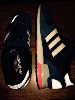 Men's Adidas blue sneakers size 8
