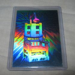 Rare Electric Chair Hologram Card True Crime Series 2 Trading Card