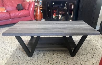 Rectangular coffee table
