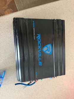 Rockville RMA600.1 4-Ohm Monoblock Car Amplifier