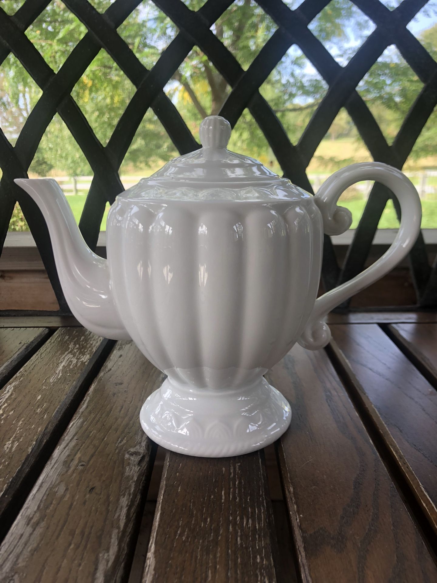 Vintage I Goddinger & Co. Porcelain Tea Pot 
