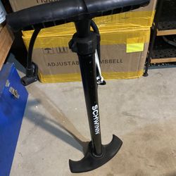 GENUINE OEM SCHWINN FLOOR STANDING BICYCLE AIR PUMP BLACK EXCELLENT CONDITION!
