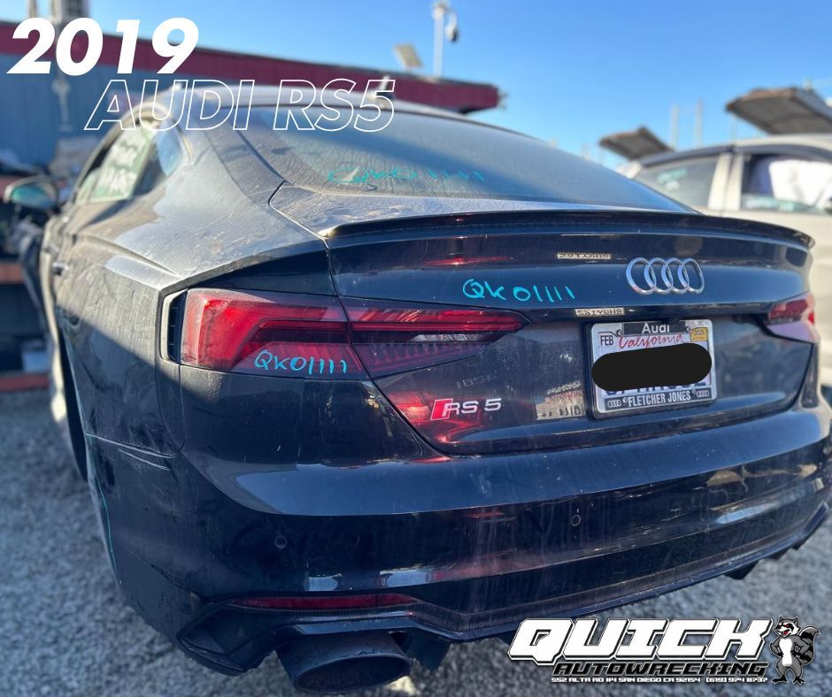2019 Audi RS5 2.9L β Parts Only