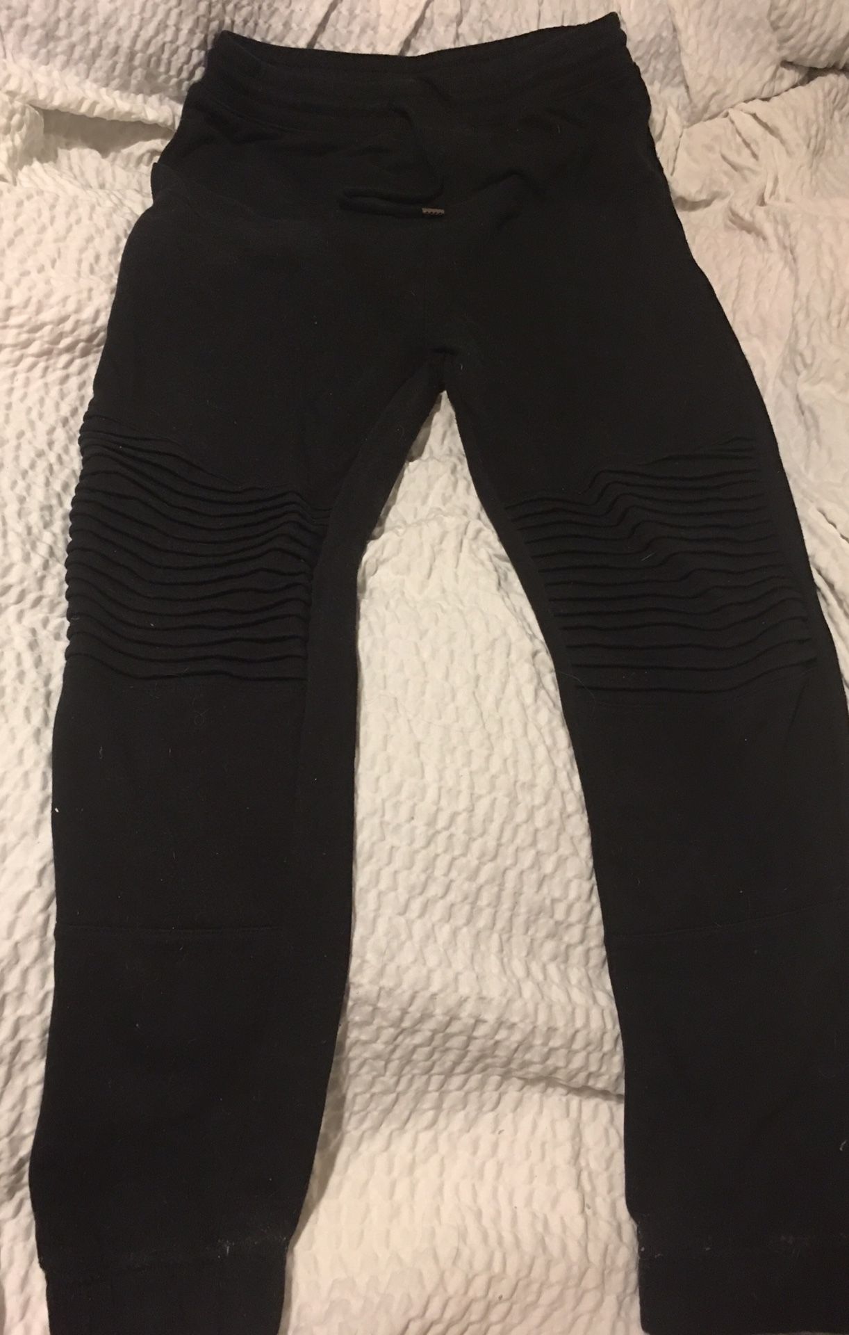 Original Use men Knit Moro Jogger pants - black, small size