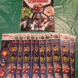 Avengers Tattoos & Stickers 