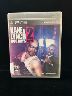 Kane and Lynch Dog Days 2 Ps 3 Untested
