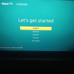 HISENSE ROKU TV 40 IN