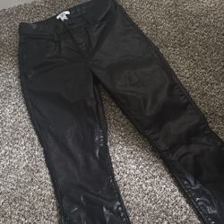 Black Leather Pants