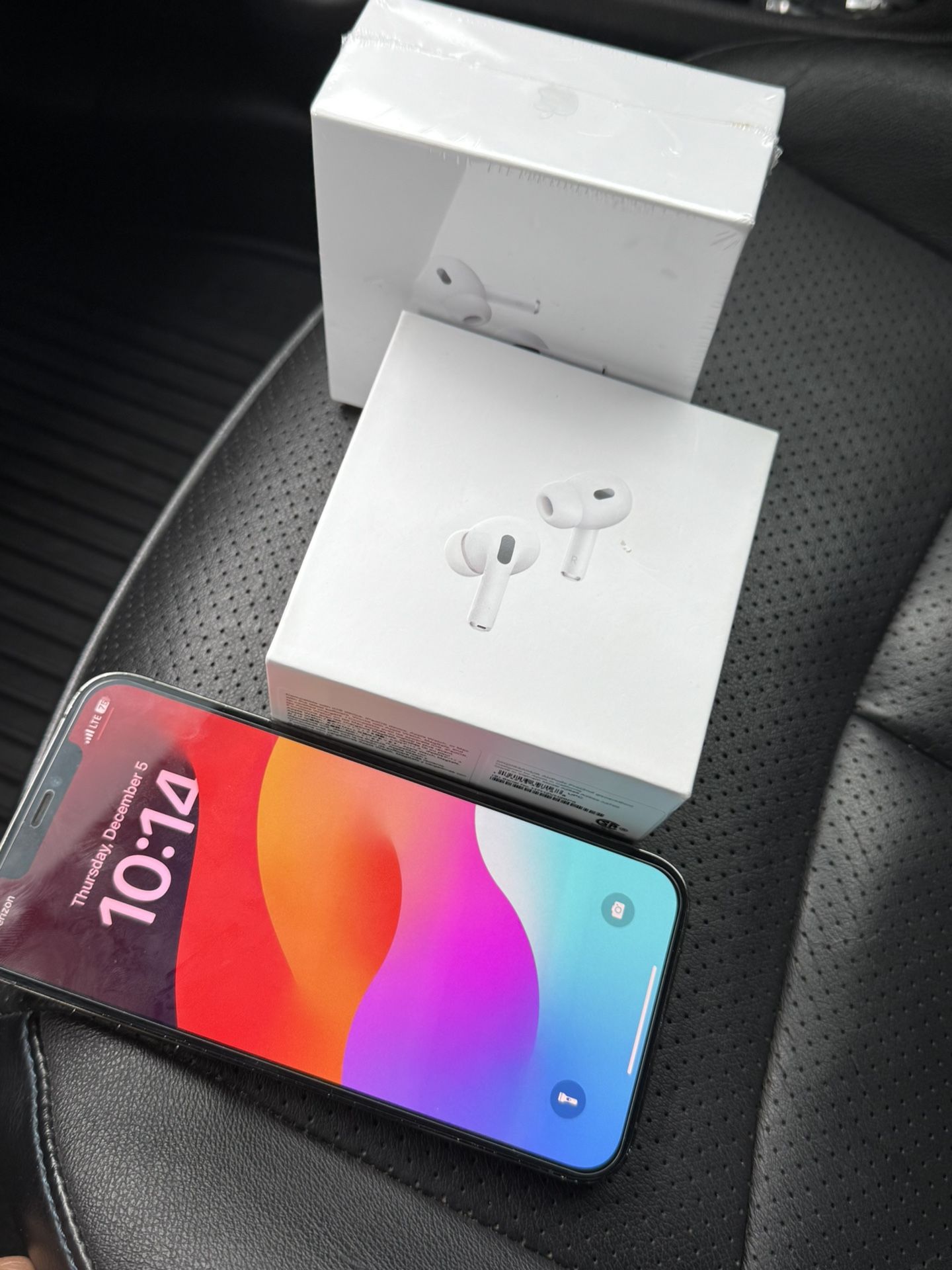 iPhone And AirPods 